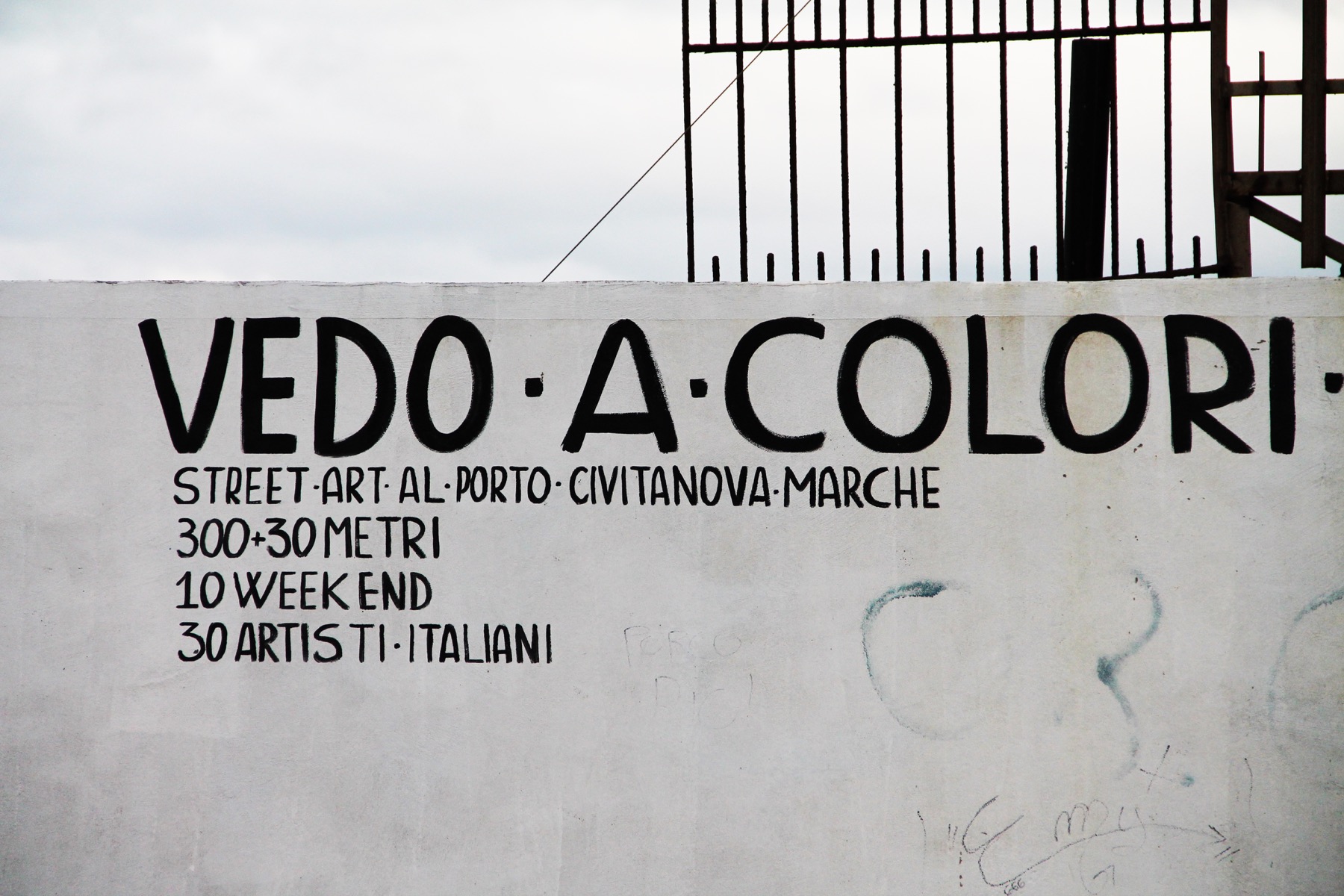 Murales Vedo a Colori a Civitanova Marche